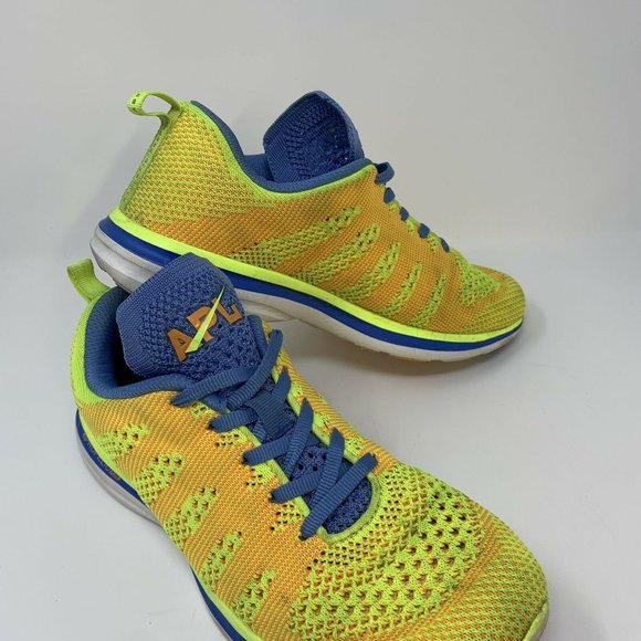APL Techloom Pro Sneakers Women’s Size 7 Yellow - Picture 4 of 11